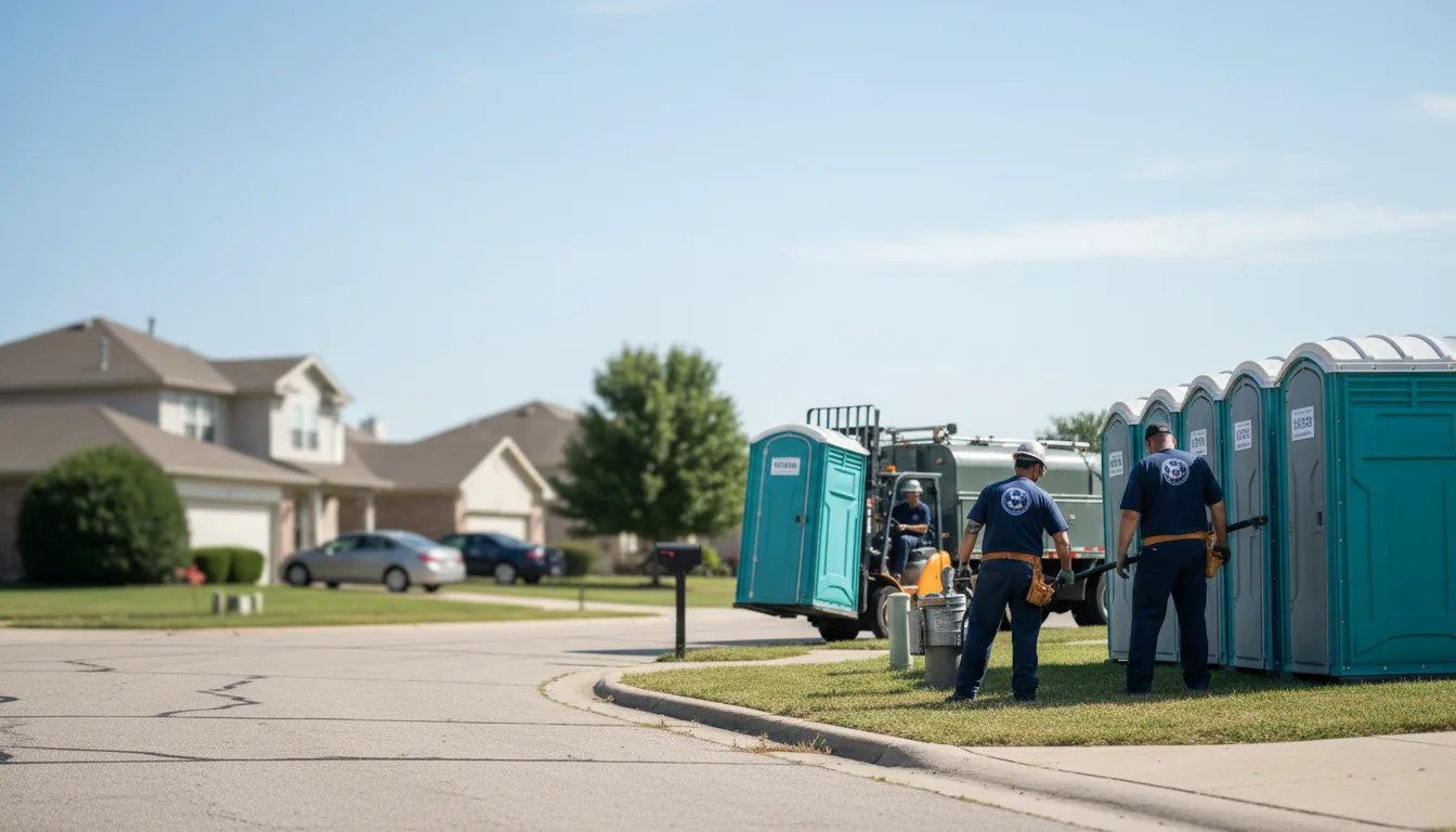 Porta Potty Rental in Vaiden, MS near me
